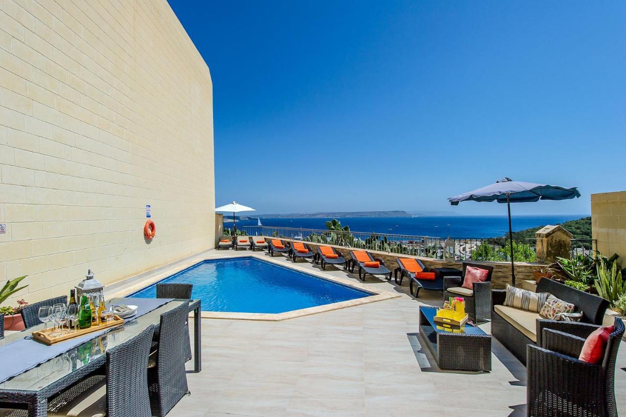 The Harbour Holiday Home Ghajnsielem Bagian luar foto